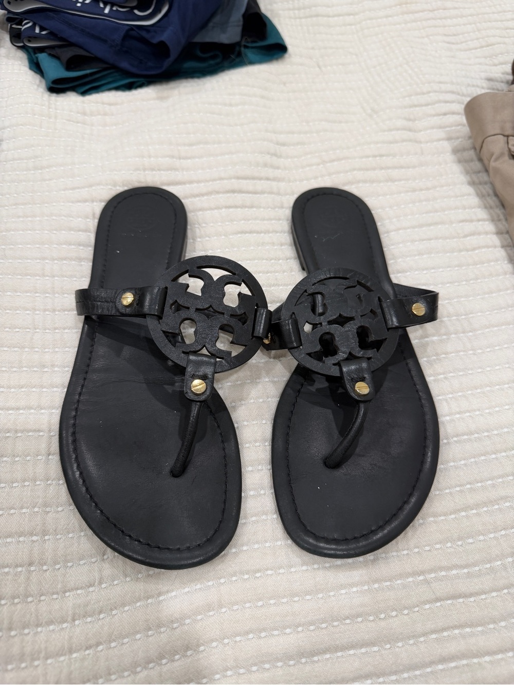 Tory Burch Miller Sandal Black